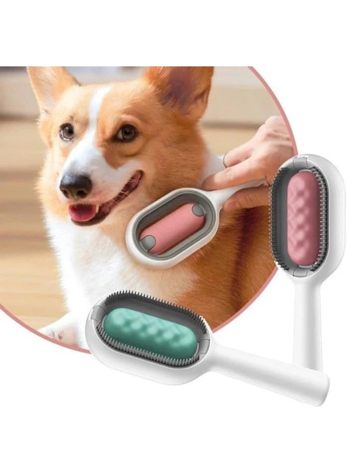 Practical Cat and Dog Fur Grooming Comb, Helps Remove Loose Hair, Loosen - Image 2