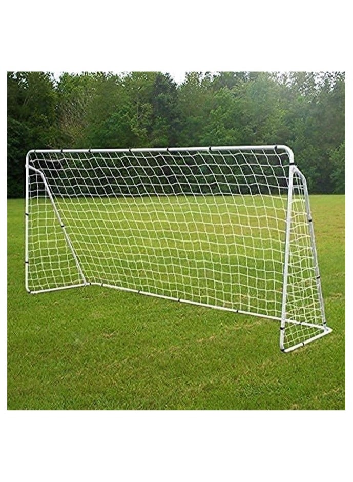 Denzoz Football Goal with a Single Net 240*150*90CM Soccer Nets for Backyard Training Equipment for Kids Youth Games Sports Fit for Family Game Play - Image 4