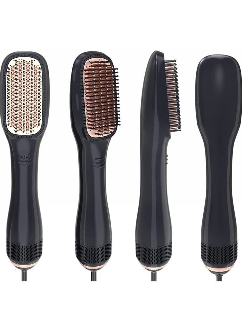 Generic - Hair Dryer Styler Volumizer 3 in 1 Brush Salon Styler for Straightening Negative Ion Ceramic Blow Dryer Brush - Image 1