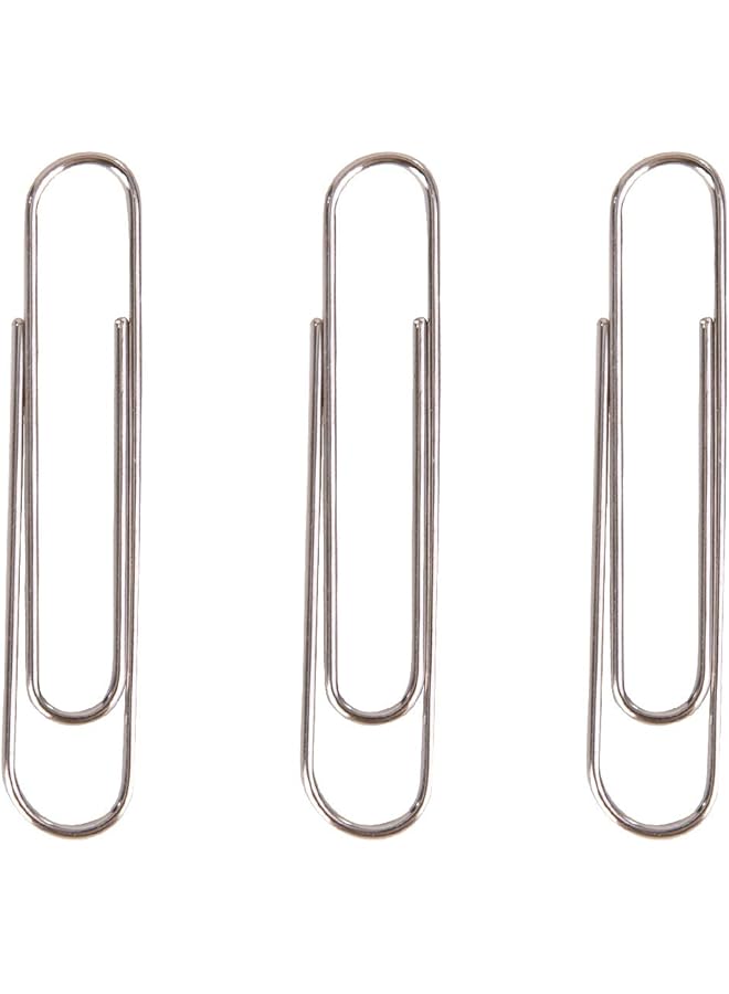 Deli Paper Clips 50 Mm Size Silver - Image 2