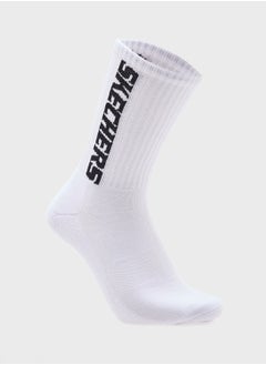 SKECHERS 3 Pack Terry Crew Socks  - Image 4