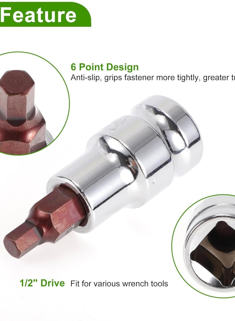 GGOOT Universal 55mm Impact Socket Durable Hardware Tool Chrome Vanadium Steel 1 Pcs 6 Point 6mm for Car Motorcycle Dirtbike Repair 12.5mm Drive  - Image 5