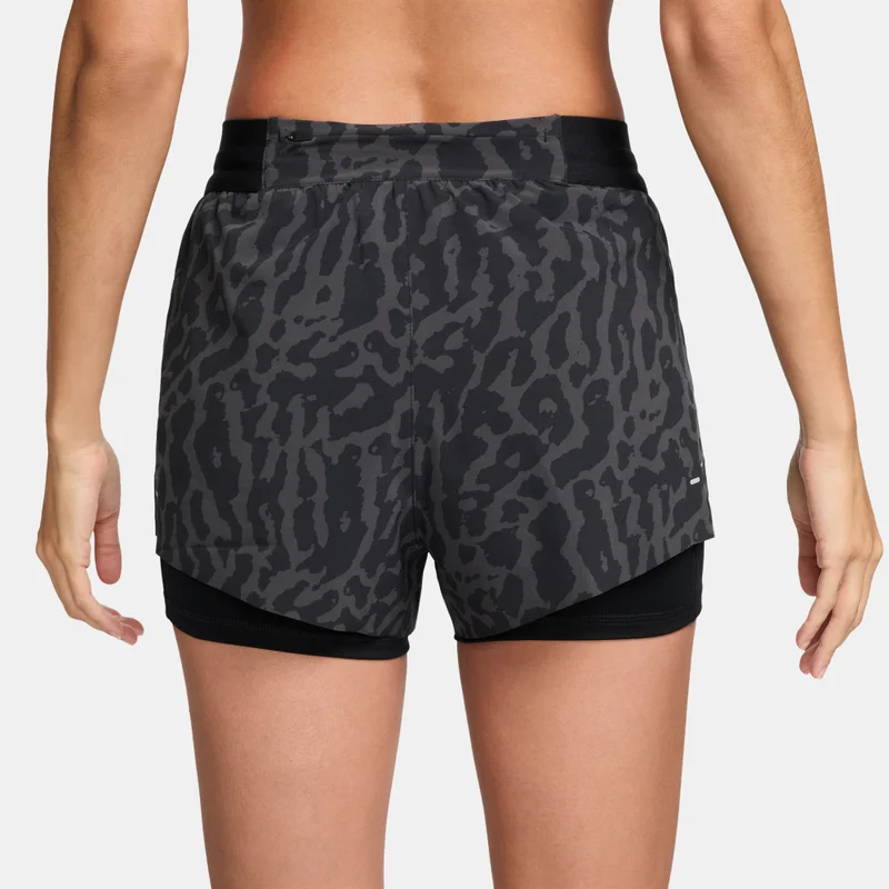 Nike Women's Swift Dri-FIT 2-in-1 Printed Running Shorts