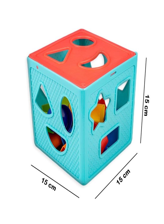 Space Enterprises Shape Sorter Cube Senior with 18 Colourful Shapes | Learning & Educational for Kids & Toddlers (Multi Colors) - Image 2