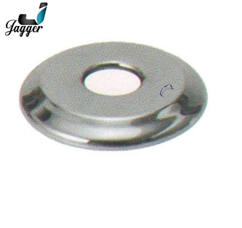 JAGGER Mark Brass Disk Angle Cocke for Bathroom Angle Valve for Basin Angle Wall for Bathroom Angle Cocke for wash Basin Brass Angle Valve for wash Basin with Free Flange and Teflon Tape Set of (3) - Image 2