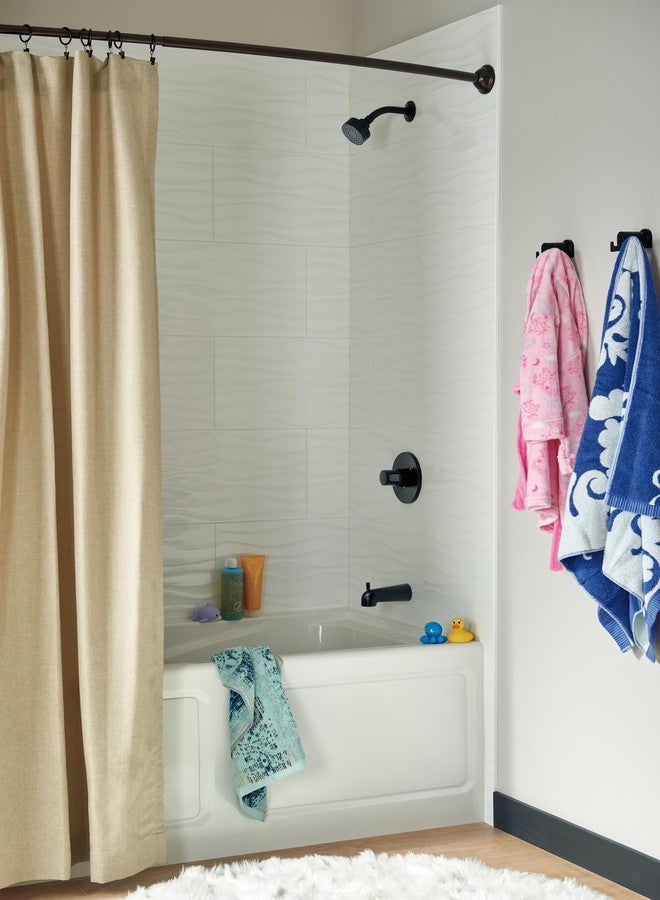 بيرليس طقم زينة حوض الاستحمام والدش من بيرلس PTT188792-BLLHD، أسود غير لامع - Image 4