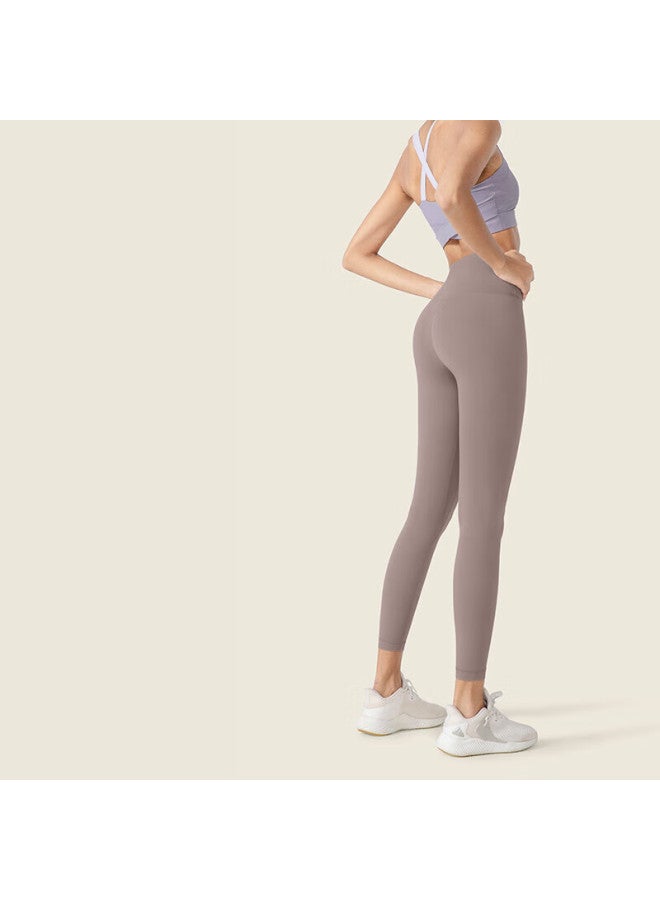 Vfu Xiao Nuo Dan 2.0 Yoga Pants For Women, Outdoor Sports Fitness Pants, Running Yoga Wear, Tight-fitting Pants, Milk Coffee Color, XL - Image 5