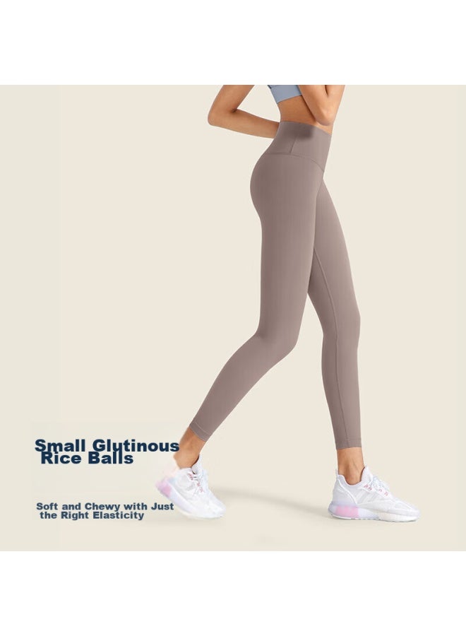 Vfu Xiao Nuo Dan 2.0 Yoga Pants For Women, Outdoor Sports Fitness Pants, Running Yoga Wear, Tight-fitting Pants, Milk Coffee Color, XL - Image 4