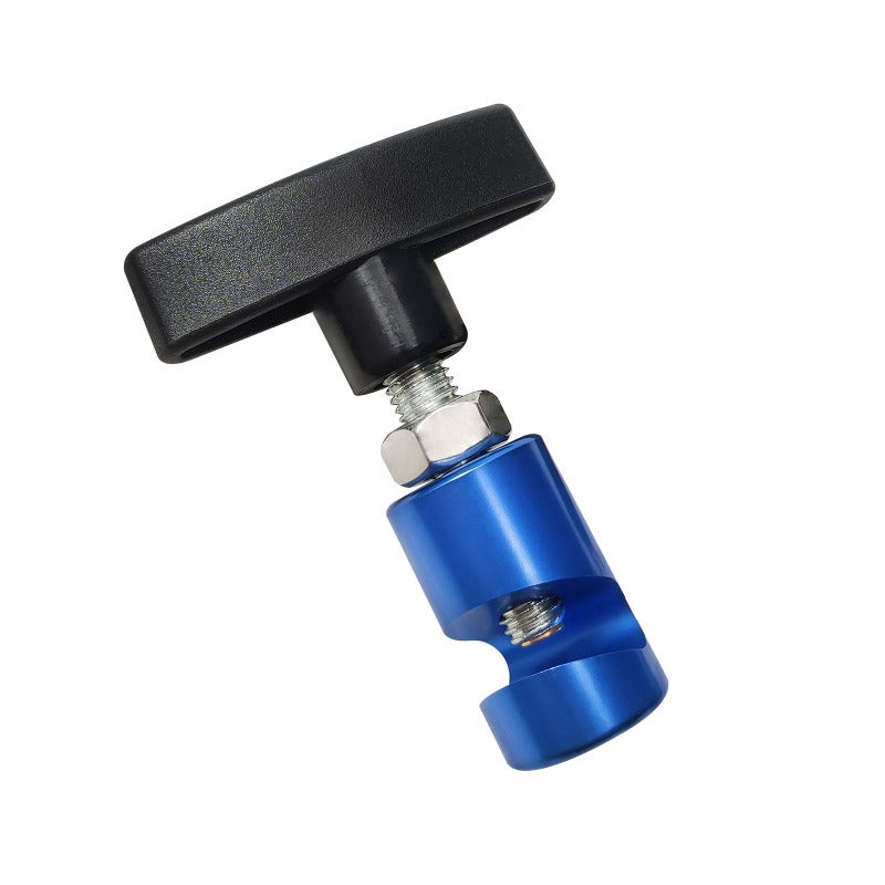 Universal Hood Trunk Lift Support Clamp: Blue & Black Anodized Aluminum Plastic - Safely Fixing Vehicle Hoods Trunks, Anti-Slipping for Vehicle Maintenance - Image 5