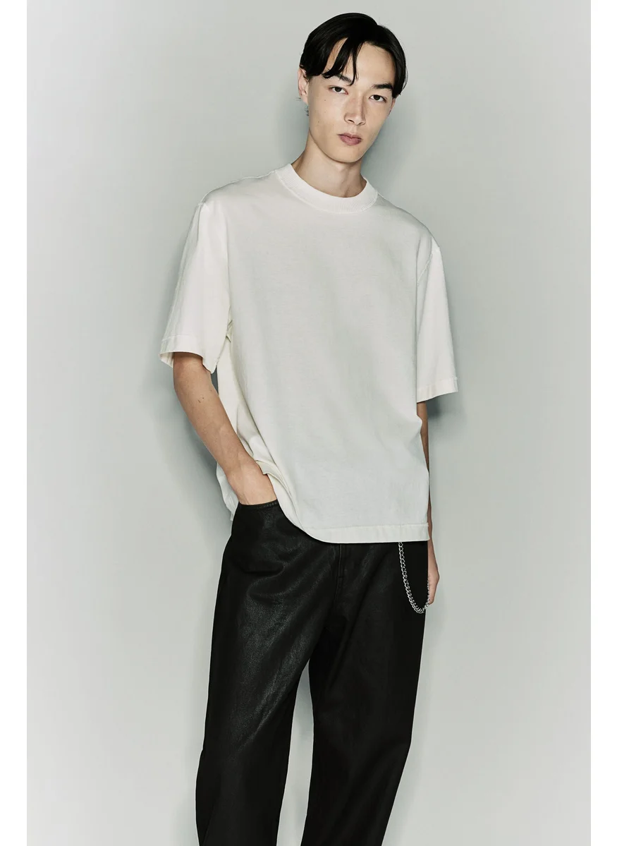 H&M Boxy Fit Washed T-Shirt