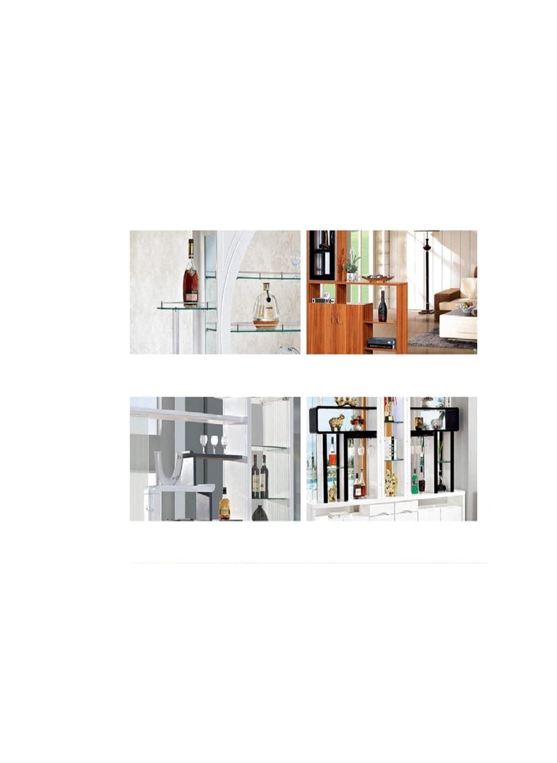 ABBASALI - Plastic Shelf Support Bookshelf Pegs, Cabinet Furniture Glass Wood Shelf Holder Pins - Image 1