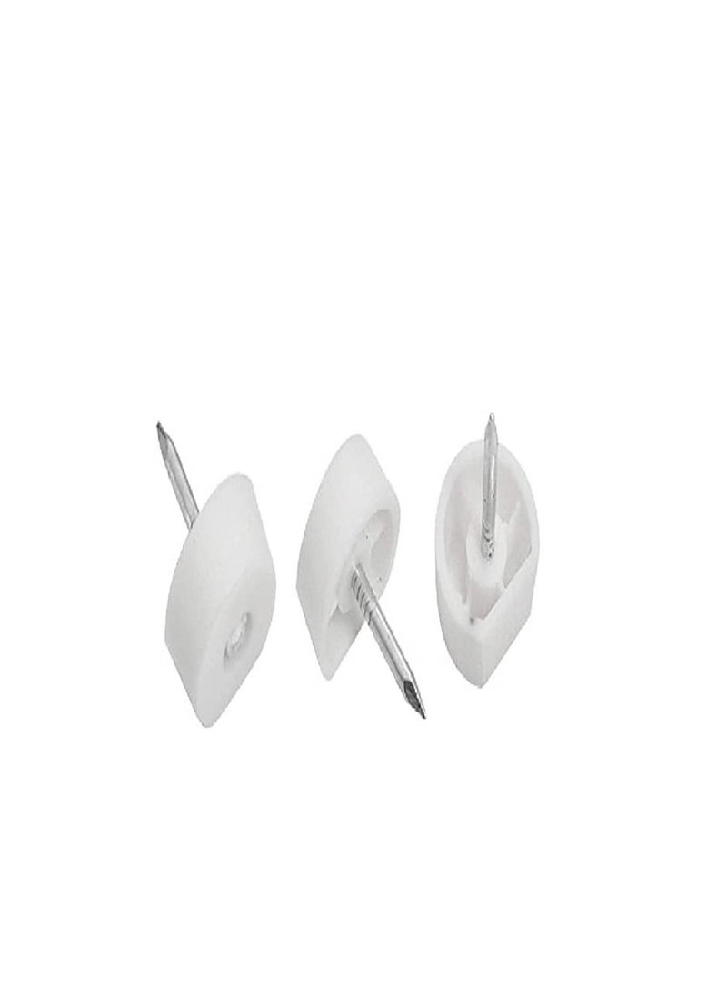ABBASALI - Plastic Shelf Support Bookshelf Pegs, Cabinet Furniture Glass Wood Shelf Holder Pins - Image 1