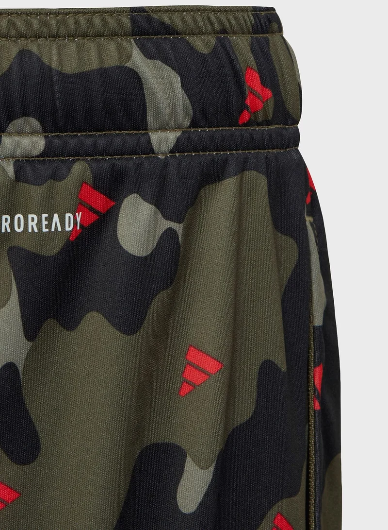 Adidas Kids Train Essential Aeroready Aop Shorts