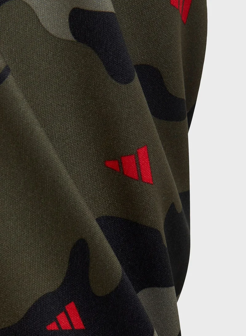 Adidas Kids Train Essential Aeroready Aop Shorts