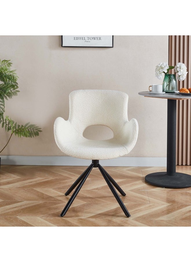 Home Box Cocoon Dolce Swivel Dining Chair 79 x 59 x 58 cm  - Image 1