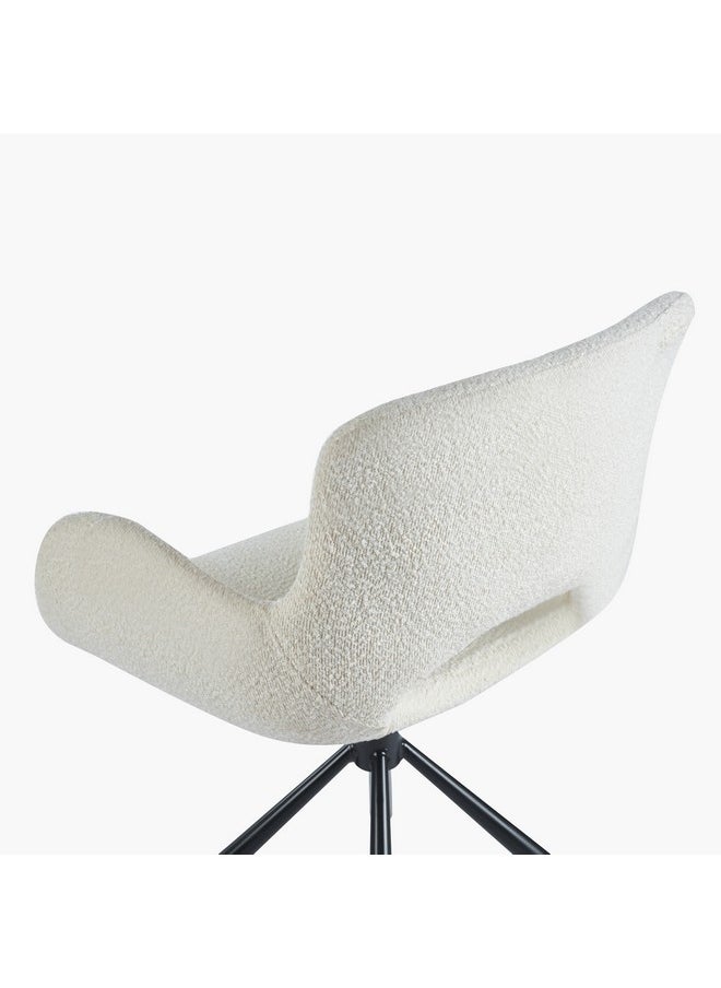 Home Box Cocoon Dolce Swivel Dining Chair 79 x 59 x 58 cm  - Image 5