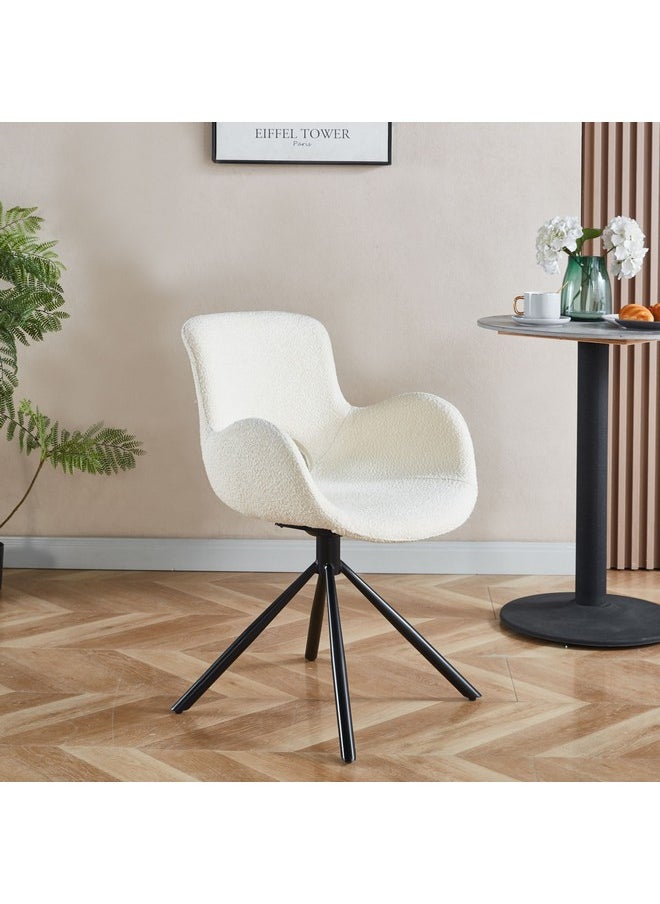 Home Box Cocoon Dolce Swivel Dining Chair 79 x 59 x 58 cm  - Image 2
