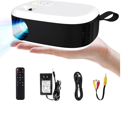 BIGASUO Native 1080P Projector, Bluetooth 5.0, 280 ANSI Lumens, Digital Zoom, HiFi Stereo, Home Theatre Projector with 100-inch Screen (Bigasuo N1) - Image 2