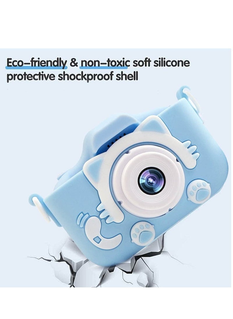 ELTRAZONE - Kids Toy Digital Camera, 2021 Upgrade 1080P Dual Camera 2.0 Inches Screen 20MP HD Video Camcorder with [ 32 GB Memory Card ] Gifts for Child Boys Girls, Best Birthday Gift Games Toy - Image 1