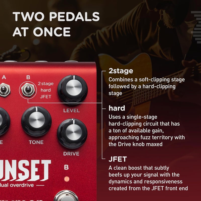 Strymon Sunset Dual Overdrive Pedal - Image 4