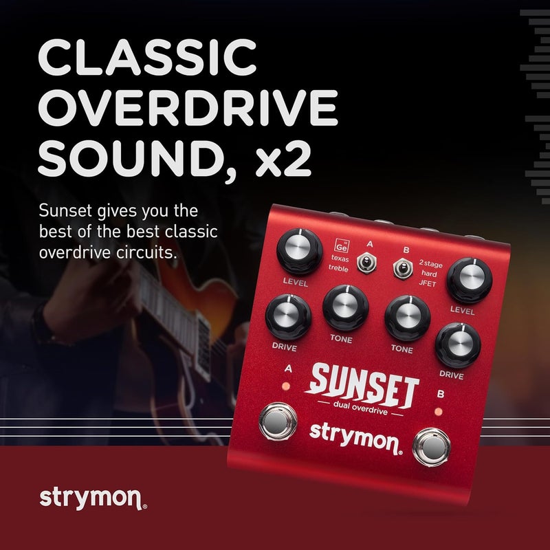 Strymon Sunset Dual Overdrive Pedal - Image 2