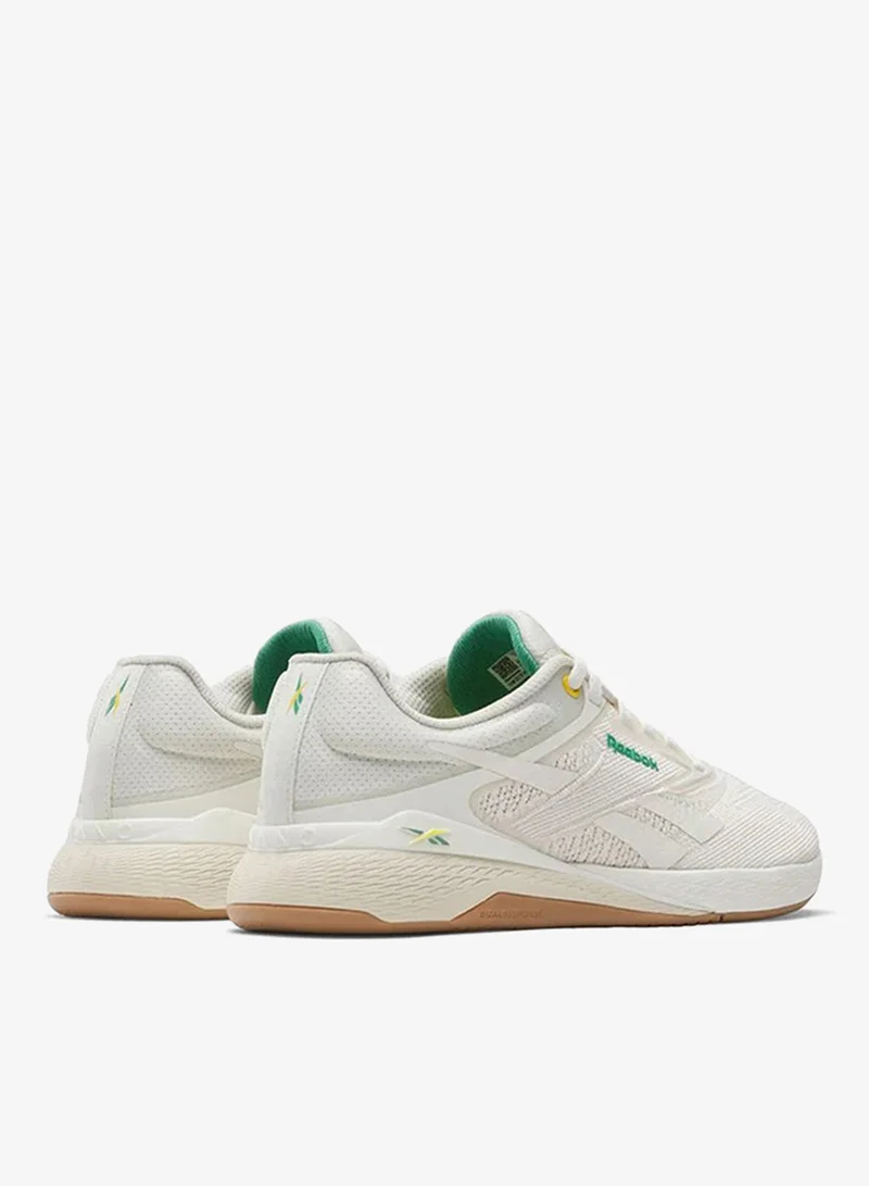 Reebok Chalk/Alabaster/Upgrade Green Reebok Nano X5 Training Women's Shoes for Women | Best Price UAE