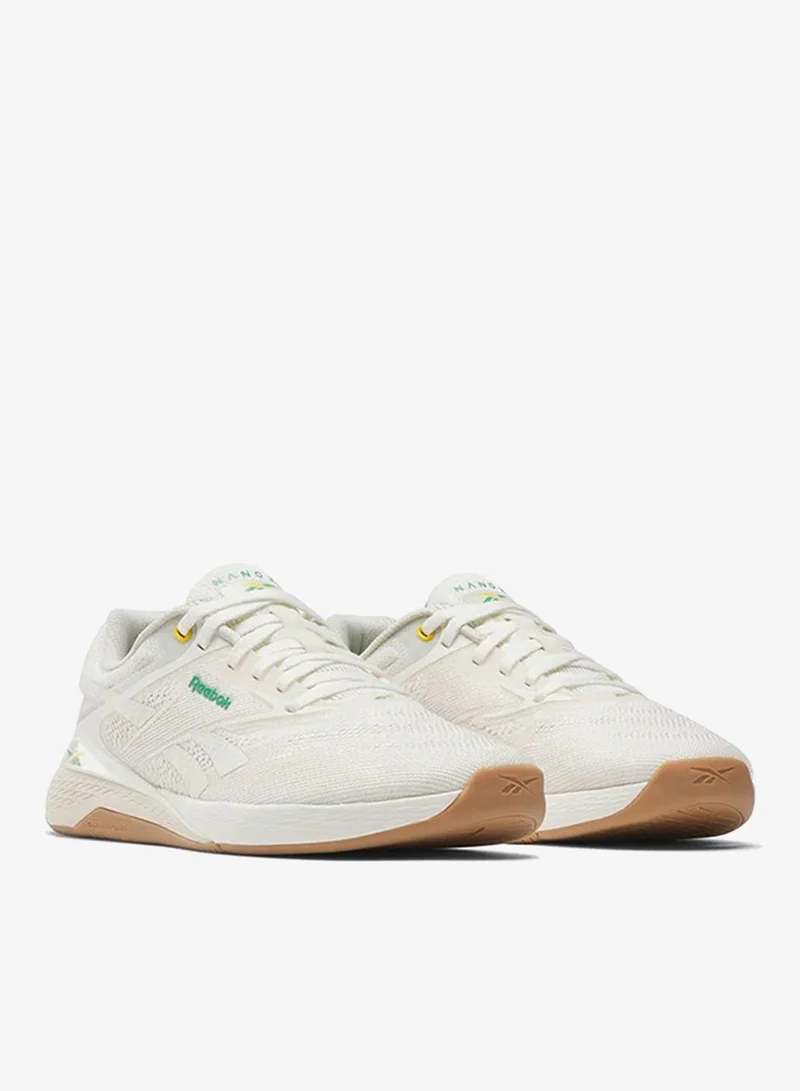 Reebok Chalk/Alabaster/Upgrade Green Reebok Nano X5 Training Women's Shoes for Women | Best Price UAE