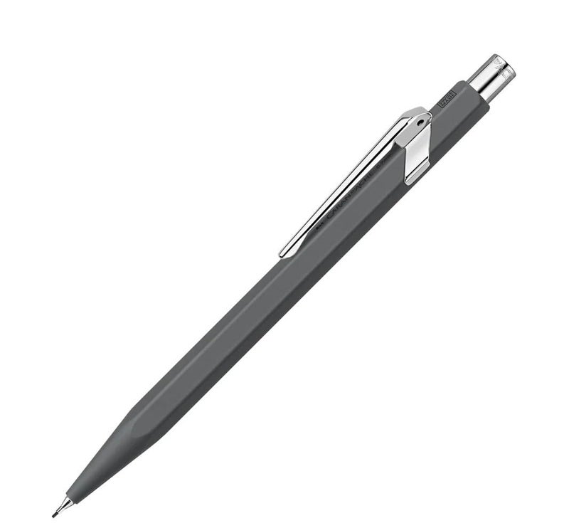 Caran D'Ache 844 Mechanical Pencil Anthracite Grey 0.7mm Aluminium Body - Image 1