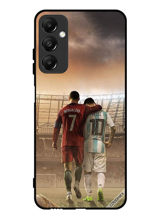 Covernex Protective Case Cover For Samsung Galaxy A05s Messi & CR7 Ronaldo - Image 1