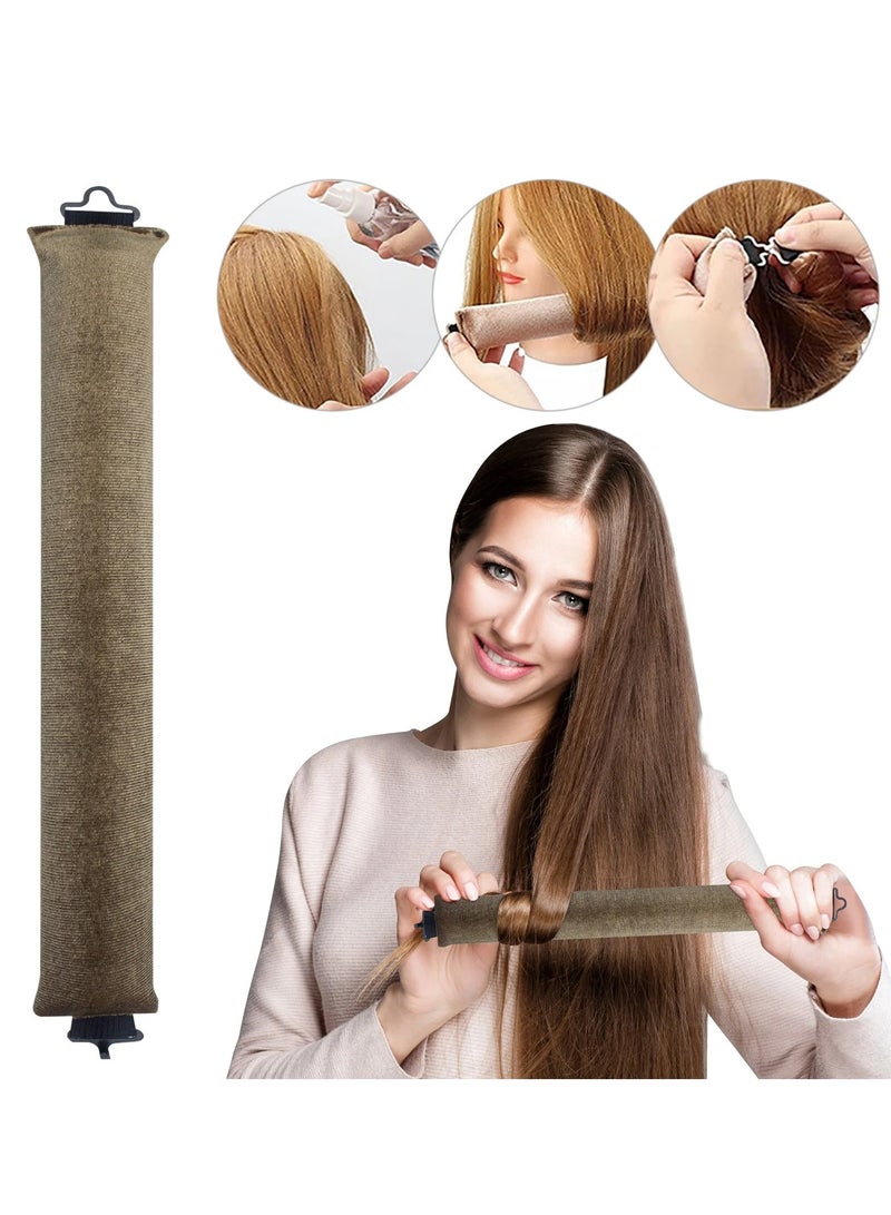 NIKITA.VIVI 4Pcs Heatless Hair Curler Curling No Heat Hair Curler to Sleep in Curling Rod Curlers for Short Hair Overnight Blowout Curls Rods for hair Rods for Heatless Curls Blonde Brown Curler Headband Heatless Curling Rod - Image 5