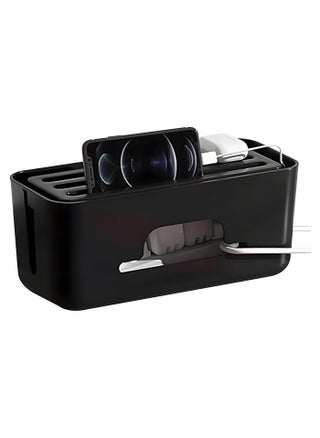Joyzzz Cable Management Box, Extension Large Wire Organizer Box with Slotted Top, High Utility Advanced Cable Management Box, Power Strip Holder for Living Room, Bedside, Home, Office Desk - pzsku/ZE7000BD44A3C2E9A8F7FZ/45/_/1718093063/cda5408b-a9c1-49b5-93a3-6bf02c507c5c