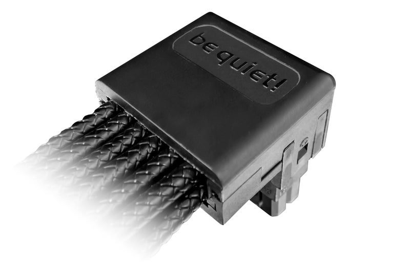 Be quiet! 24-Pin 12VHPWR 90° Power Cable 12V-2x6 for use with Any ATX 3 be quiet! Power Supply | Black | BC073 - Image 3