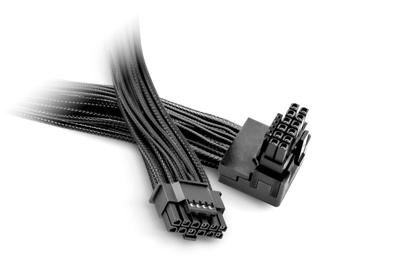 Be quiet! 24-Pin 12VHPWR 90° Power Cable 12V-2x6 for use with Any ATX 3 be quiet! Power Supply | Black | BC073 - Image 4