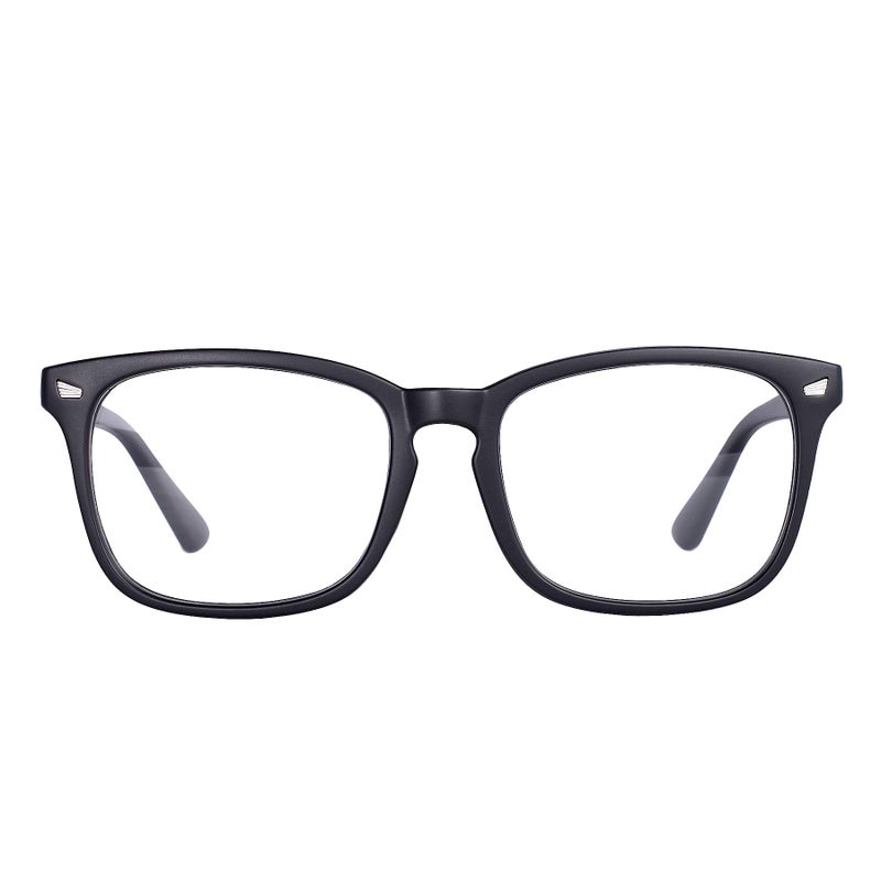 MAXJULI Blue Light Blocking Glasses,Computer Reading/Gaming/TV/Phones Glasses for Women Men(Matt Black) - Image 5