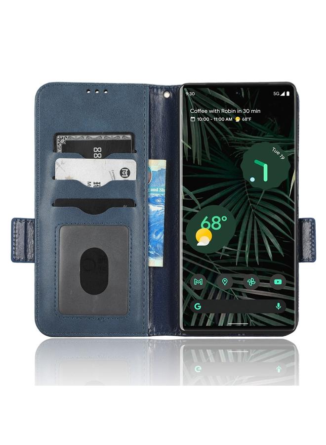 اس-توب جراب هاتف Google Pixel 6 Pro مصنوع من الجلد بتصميم مثلث متماثل - Image 4