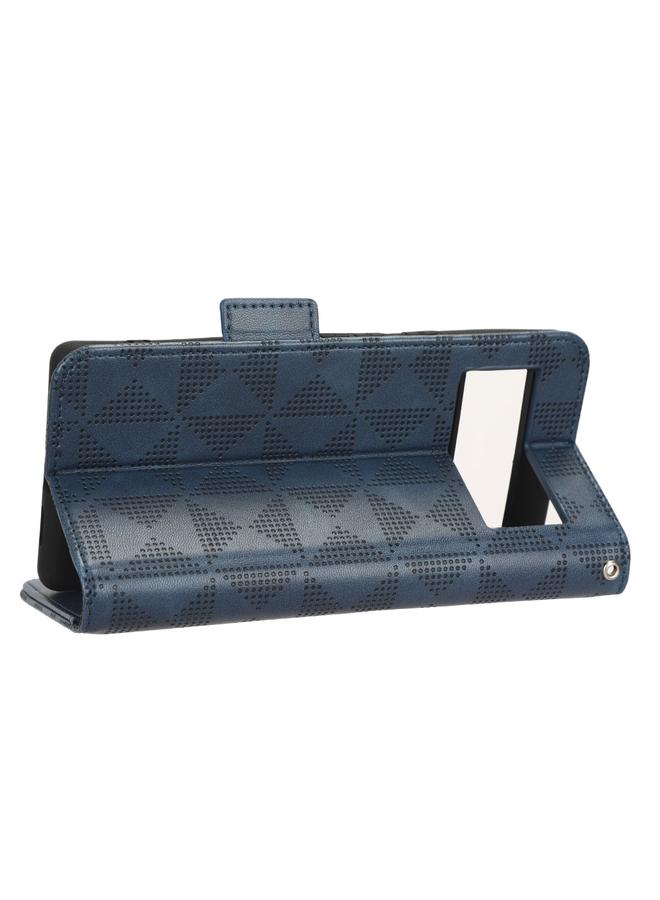 اس-توب جراب هاتف Google Pixel 6 Pro مصنوع من الجلد بتصميم مثلث متماثل - Image 5