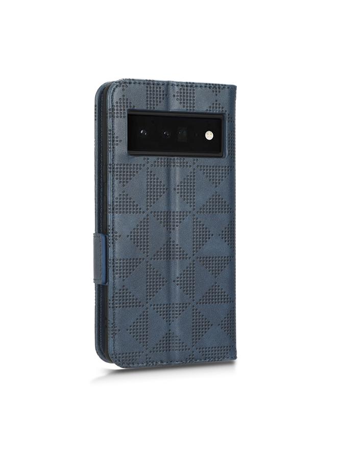 اس-توب جراب هاتف Google Pixel 6 Pro مصنوع من الجلد بتصميم مثلث متماثل - Image 3