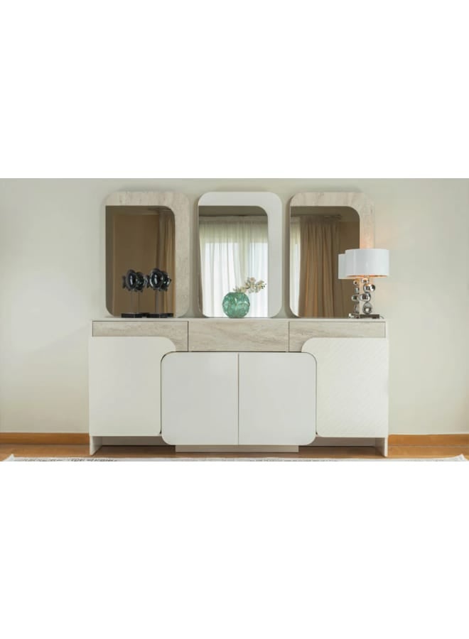 Kabbani Furniture Marble Dining Room MDF Multicolour - Image 3