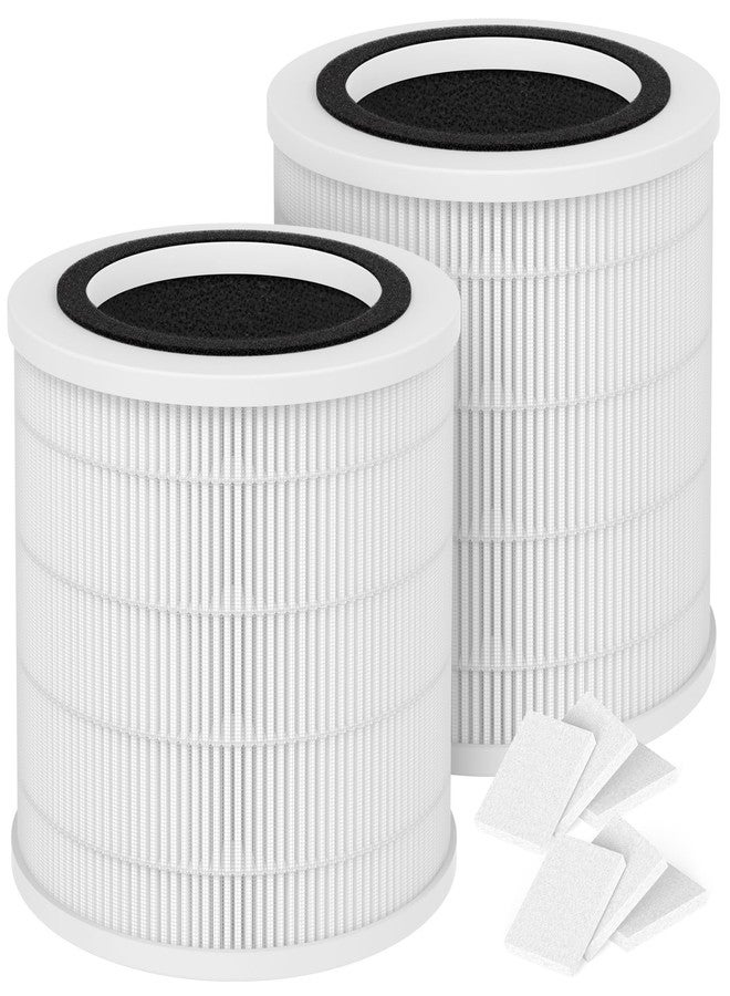 FCFMY 2 Packs H7126 Replacement Filter Compatible with GoveeLife H7126 Mini Air Cleaner Purifier, 2pcs Filters and 6 pcs Aroma Pads Accessories - Image 1