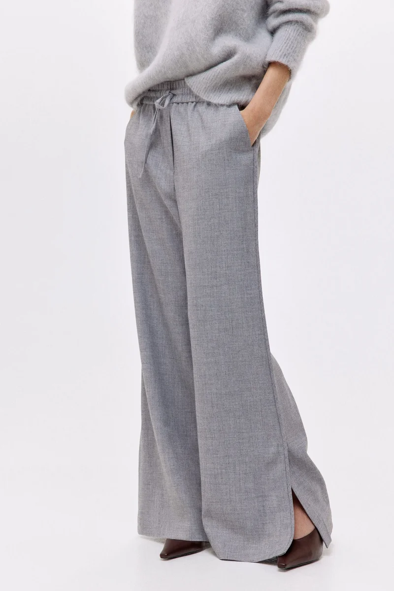 H&M Flared drawstring trousers