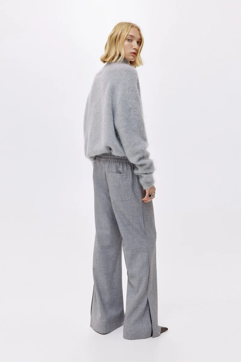 H&M Flared drawstring trousers