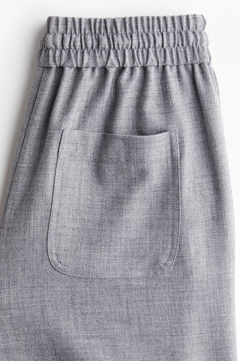 H&M Flared drawstring trousers