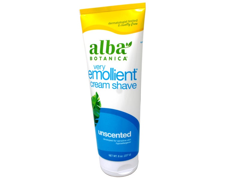 Alba Botanica Very Emollient Cream Shave, Unscented, 8 Oz - Image 4