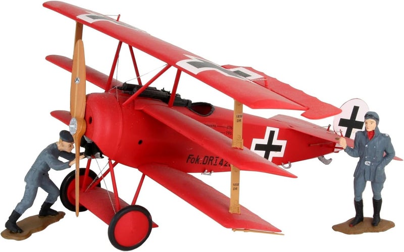 Revell Fokker DR.1 Model Kit - Manfred von Richthofen, 1:28 Scale, Red - Image 2