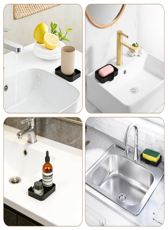 Emlim 2-Pack Self-Draining Silicone Soap Dish - Anti-Slip Bar Soap Holder for Shower, Bathroom & Kitchen - Image 4