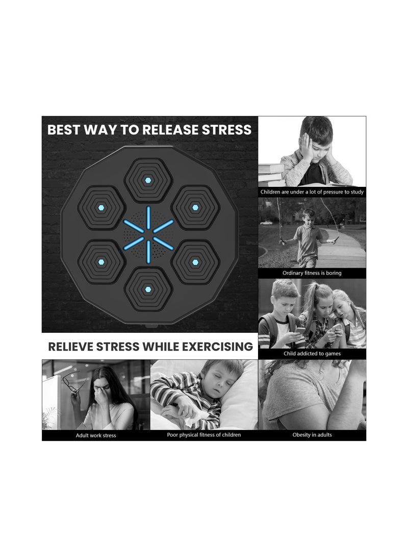 Zikra Music Boxing Machine, Smart Boxing Equipment with a Three-Layer Shock Absorption Configuration, Perfect for Boxing Machine and Boxing Target Workouts, for Beginners and Professionals - Image 3