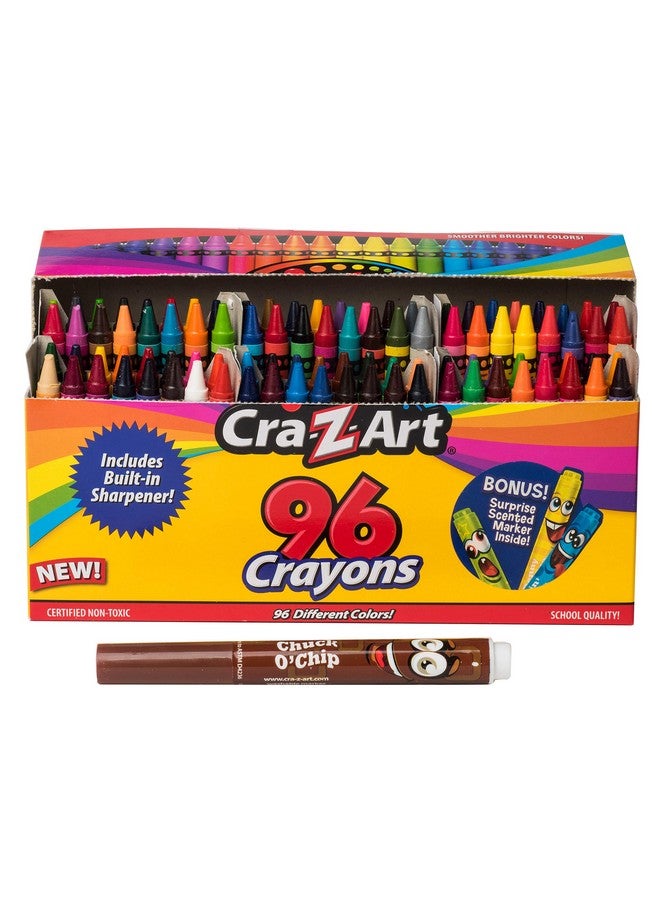 Cra-Z-Art 96ct Crayons in Flip-Top Box with Sharpener - Image 4