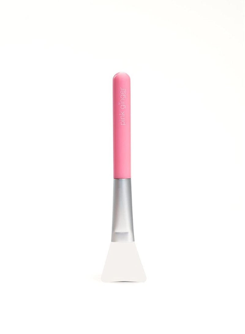 Pink Ginger Mini Plastic Spatula Easy to Apply Thin Layers Evenly Soft Hygienic Easy to Clean for Clay Mask Serum Peel skin care products  - Image 1