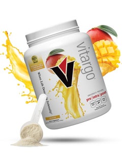 VITARGO Carbohydrate Powder | Feed Muscle Glycogen 2X Faster | 4.4 Lb Mango Pre Workout & Post Workout | Carb Supplement For Recovery, Endurance, Gain Muscle Mass  - Image 1