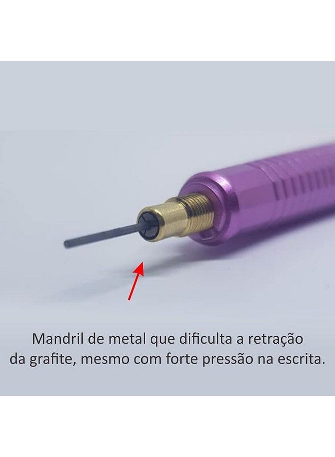 Pentel قلم رصاص ميكانيكي للرسم P207C شارب 0.7 مم برميل أزرق - Image 3